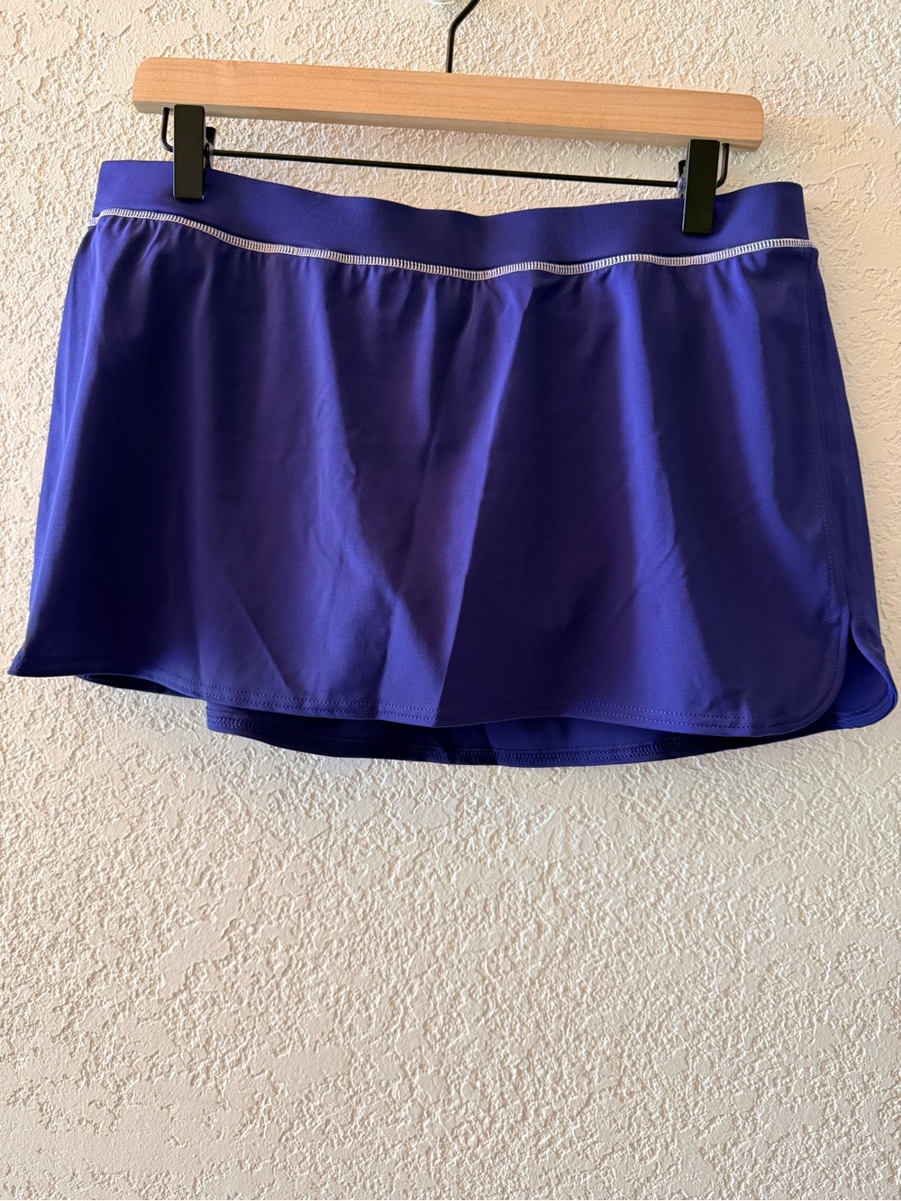 LAND’S END Women’s Blue Swim Skirt with Brief Botton Size 12